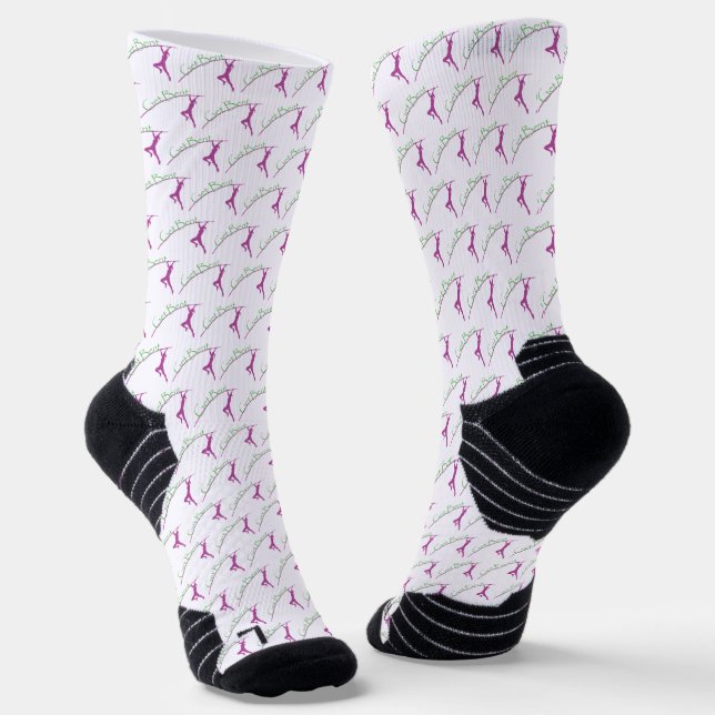 Bent Women's Pole Vaulter Socken (Gewinkelt)