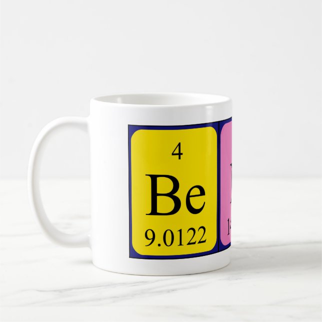 Bente Periodenname Tasse (Links)