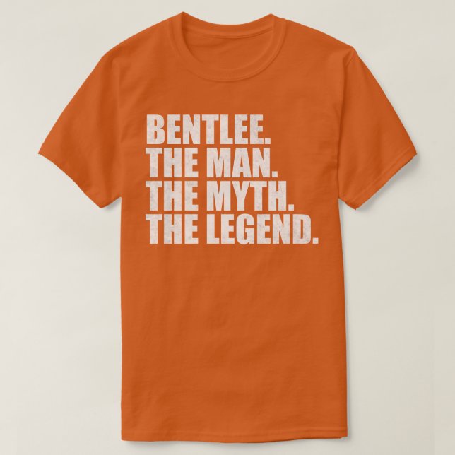 BentleeBentlee Name Bentlee Vorname T-Shirt (Design vorne)