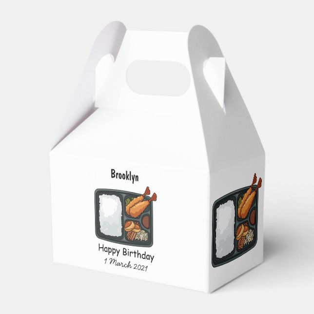 Bento Cartoon Illustration Geschenkschachtel (Vorderseite)