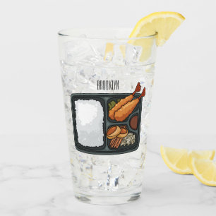 Bento Cartoon Illustration Glas