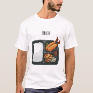 Bento Cartoon Illustration T-Shirt