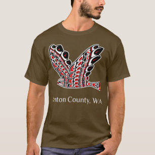 Benton Landkreis Redailing Hawk Native American Bi T-Shirt