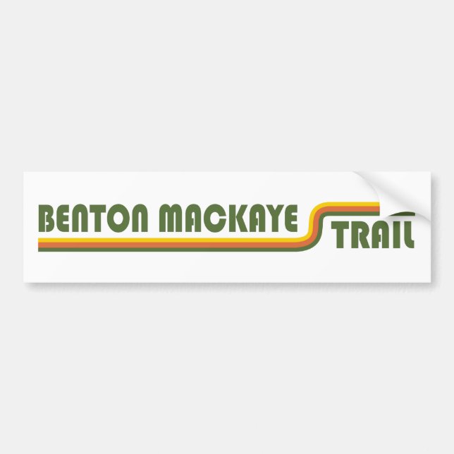 Benton MacKaye Trail Autoaufkleber (Vorne)