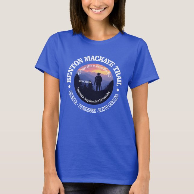 Benton MacKaye Trail (rd2) T-Shirt (Vorderseite)