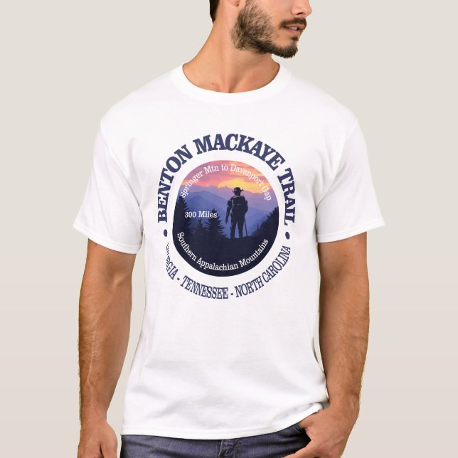 Benton MacKaye Trail (rd2) T-Shirt (Vorderseite)