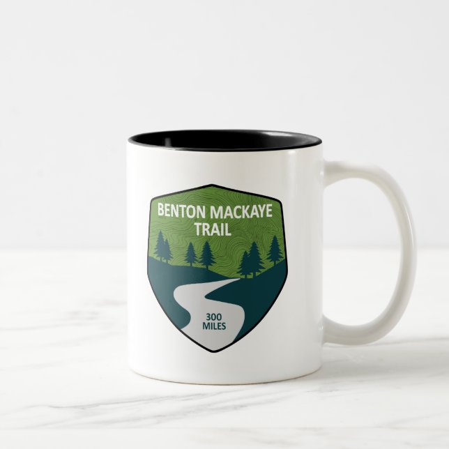 Benton MacKaye Trail Zweifarbige Tasse (Rechts)