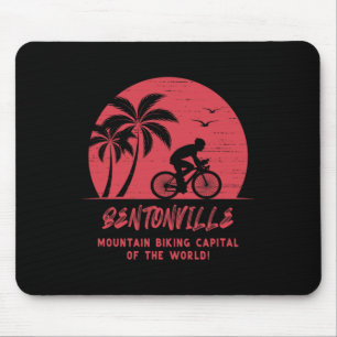 Bentonville Arkansas Mountainbiken  Mousepad