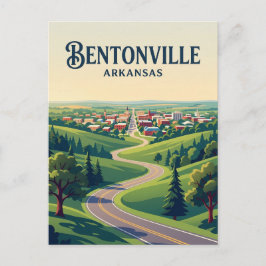 Bentonville USA Postkarte