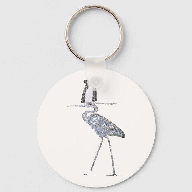 Benu Bird Schlüsselanhänger (Vorderseite)