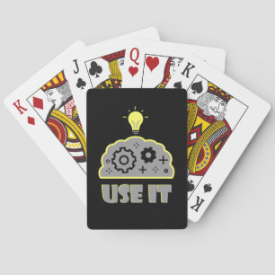 Benutze dein Gehirn Spielkarten