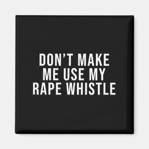 Benutze nicht meine Pfeife Feminismus-Shirt Manspl Magnet