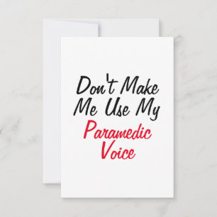 Benutze nicht meine Rettungsstimme  Karte