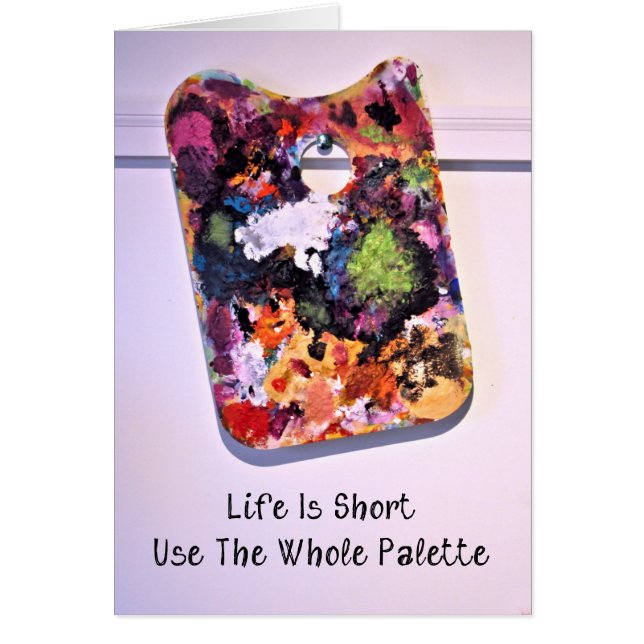 Benutzen Sie die ganze Palette (Vorne)