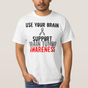 benutzen Sie Ihr Gehirn, StützHirntumorbewusstsei T-Shirt