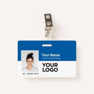 Benutzerarbeitnehmer Name des Foto-Bar oder des Ausweis