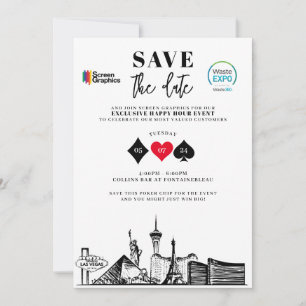 BENUTZERDEFINED SAVE THE DATE EINLADUNG