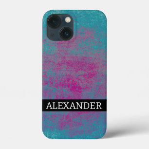 Benutzerdefinierbare Name Abstrakte Grunge-Textur Case-Mate iPhone Hülle