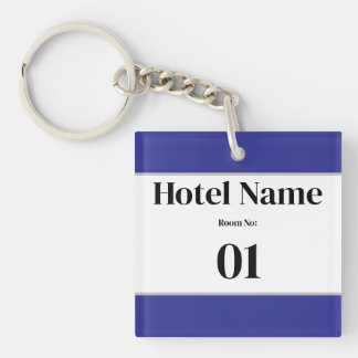 Benutzerdefinierbarer Hotelzimmerschlüsselanhänger Schlüsselanhänger