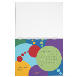 Benutzerdefiniert 11" L x 14,25" B Party Kalender