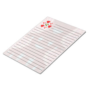 Benutzerdefiniert 11" x 8,5" Notepad - 40 Seiten Notizblock