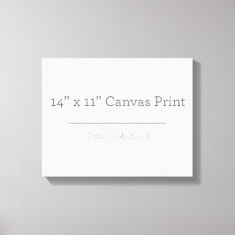 Benutzerdefiniert 14 X 11 Leinwand