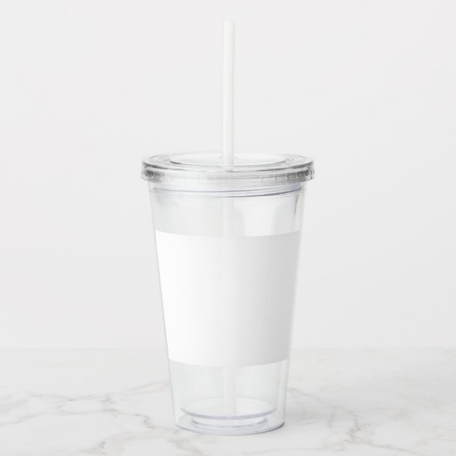 Benutzerdefiniert 16oz, Löschen Acryltrinkbecher (Vorderseite)
