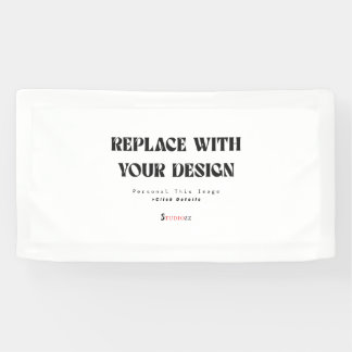 Benutzerdefiniert 1,6' x 3' Vinyl  Banner