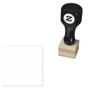 Benutzerdefiniert 1" x 1" Briefmarke aus Gummi, Fa Gummistempel