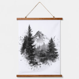 Benutzerdefiniert 26"x36" Hochformat (Porträt), Ei Wandteppich Mit Holzrahmen