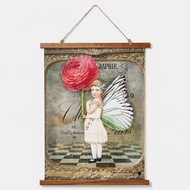 Benutzerdefiniert 26"x36" Vertikal (Portrait), ein Wandteppich Mit Holzrahmen (Vorderseite)