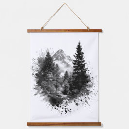 Benutzerdefiniert 26"x36" Vertikal (Porträt), Ein Wandteppich Mit Holzrahmen