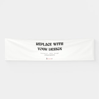 Benutzerdefiniert 2,5' x 10' Vinyl  Banner