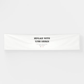 Benutzerdefiniert 2,5' x 12' Vinyl  Banner