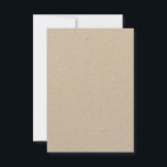 Benutzerdefiniert 3,5" x 5" Kraft | Öko Friendly M Einladung<br><div class="desc">Erstellen Sie atemberaubende Einladungen mit unseren Premium-Papierkarten 3, 5" x 5" Kraft. Diese Einladungen sind perfekt für Hochzeiten, Geburtstage und besondere Anlässe geeignet und zeichnen sich durch eine glatte, bodentonische Oberfläche und eine Stärke von 14 pt (100 lb) aus. Wählen Sie aus Portrait- oder Landschaftsorientierung und passen Sie beide Seiten...</div>