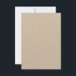 Benutzerdefiniert 3,5" x 5" Kraft | Öko Friendly M Einladung<br><div class="desc">Erstellen Sie atemberaubende Einladungen mit unseren Premium-Papierkarten 3, 5" x 5" Kraft. Diese Einladungen sind perfekt für Hochzeiten, Geburtstage und besondere Anlässe geeignet und zeichnen sich durch eine glatte, bodentonische Oberfläche und eine Stärke von 14 pt (100 lb) aus. Wählen Sie aus Portrait- oder Landschaftsorientierung und passen Sie beide Seiten...</div>