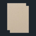 Benutzerdefiniert 3,5" x 5" Kraft | Öko Friendly M Einladung<br><div class="desc">Erstellen Sie atemberaubende Einladungen mit unseren Premium-Papierkarten 3, 5" x 5" Kraft. Diese Einladungen sind perfekt für Hochzeiten, Geburtstage und besondere Anlässe geeignet und zeichnen sich durch eine glatte, bodentonische Oberfläche und eine Stärke von 14 pt (100 lb) aus. Wählen Sie aus Portrait- oder Landschaftsorientierung und passen Sie beide Seiten...</div>