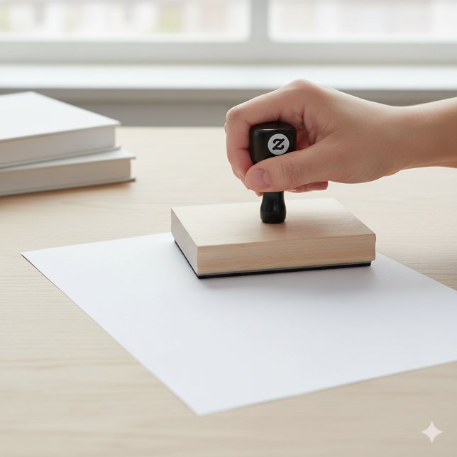 Benutzerdefiniert 4" x 5" Holz-Briefmarke für Ihre Gummistempel (Von Creator hochgeladen)