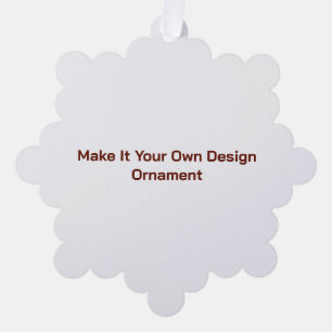 Benutzerdefiniert 5,25" x 5,25" ornament karte