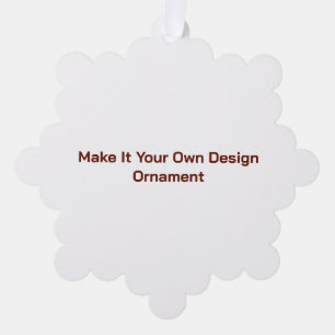 Benutzerdefiniert 5,25" x 5,25" ornament karte