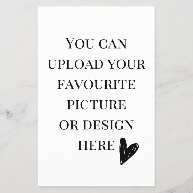 Benutzerdefiniert 5,5" x 8,5" flyer (Vorne)