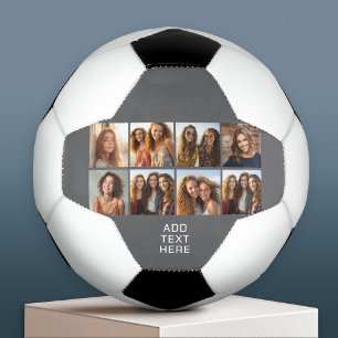 Benutzerdefiniert 8 Fotomaterial mit quadratischen Fußball