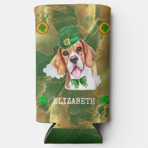 Benutzerdefiniert Beagle Gold St. Patricks Selters Dosenkühler