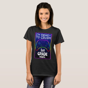 Benutzerdefiniert Bereit Zum Zermalmen Zurück Zur T-Shirt