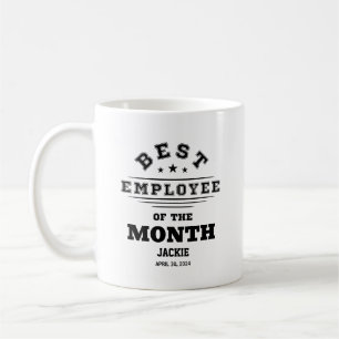 Benutzerdefiniert Bester Mitarbeiter Des Monats Ja Kaffeetasse