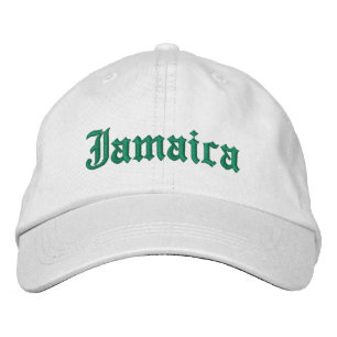 Benutzerdefiniert besticktes Jamaika  Bestickte Baseballkappe