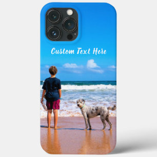 Benutzerdefiniert Bild Text iPhone Case mit Text