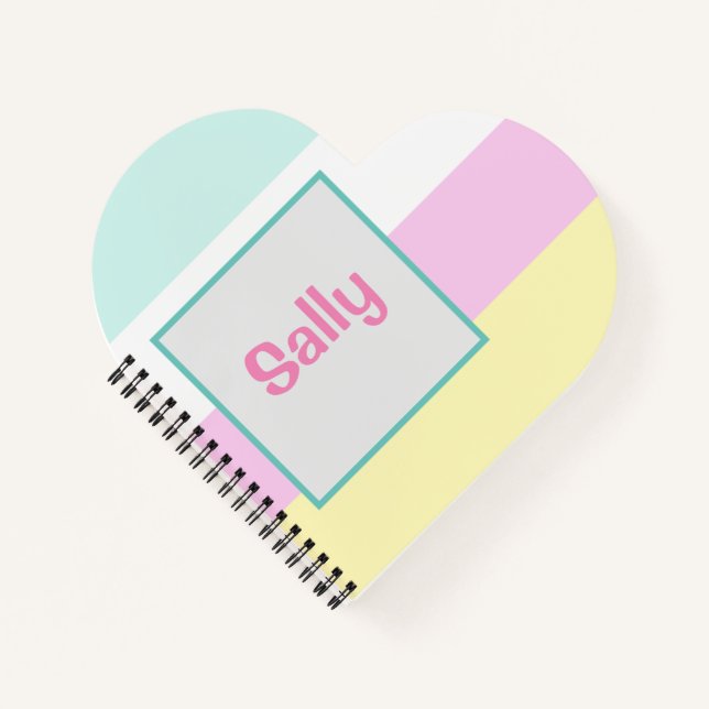 Benutzerdefiniert bis zurück zur Schule Notizbuch (Vorderseite)