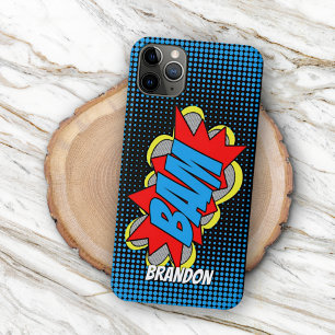 Benutzerdefiniert Cooler Vintage-Comic-Book-Pop-Ar iPhone 16 Pro Max Hülle