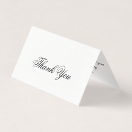 Benutzerdefiniert danke Faltkarte